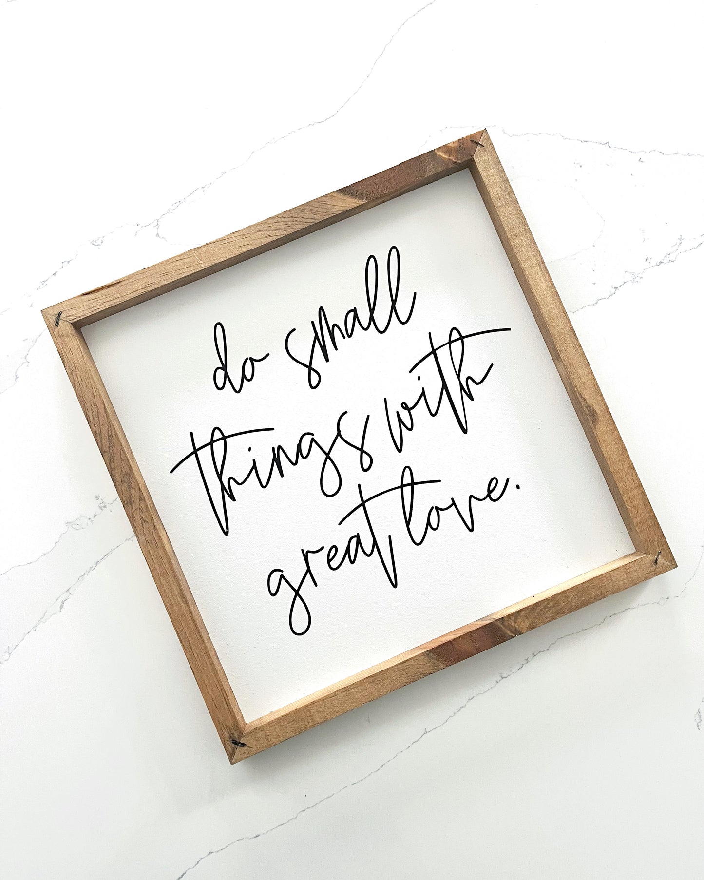 Do Small Things with Great Love