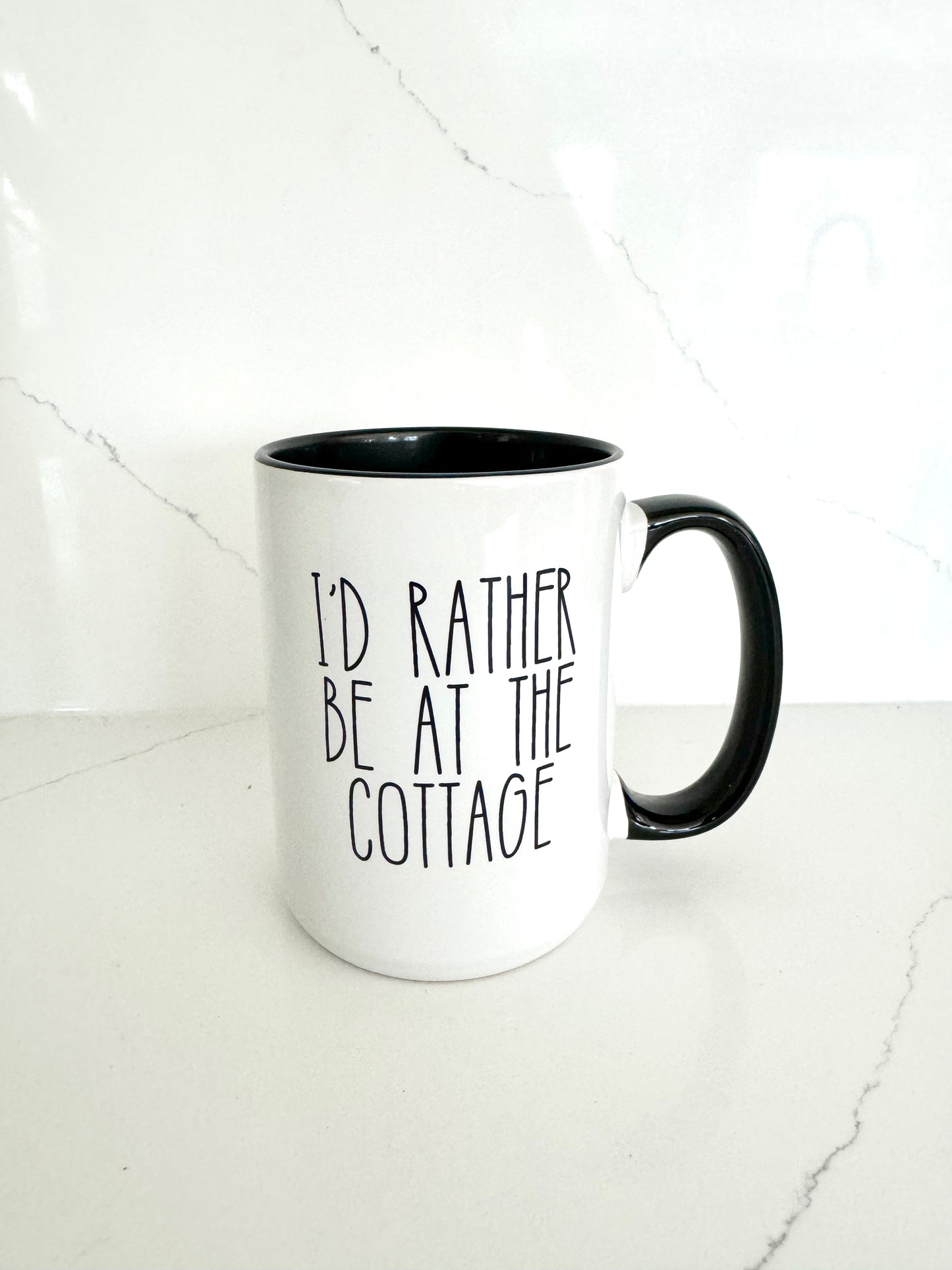 I’d Rather be at the Cottage Mug
