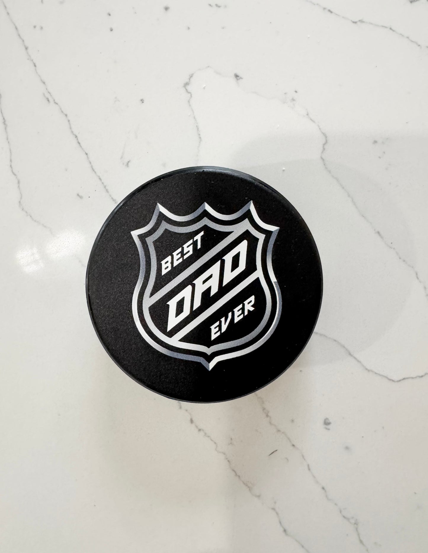 Best Dad Puck
