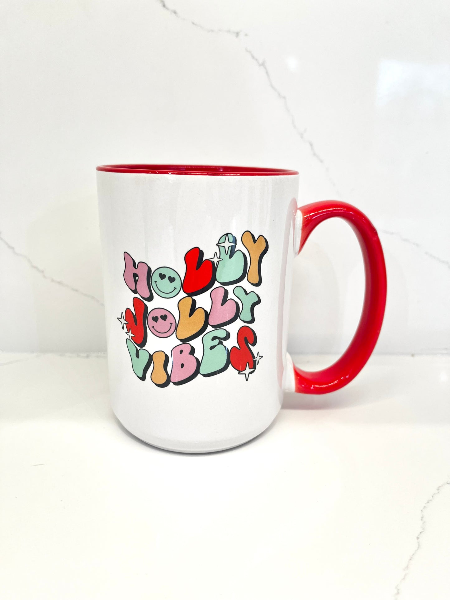 Holly Jolly Vibes Mug