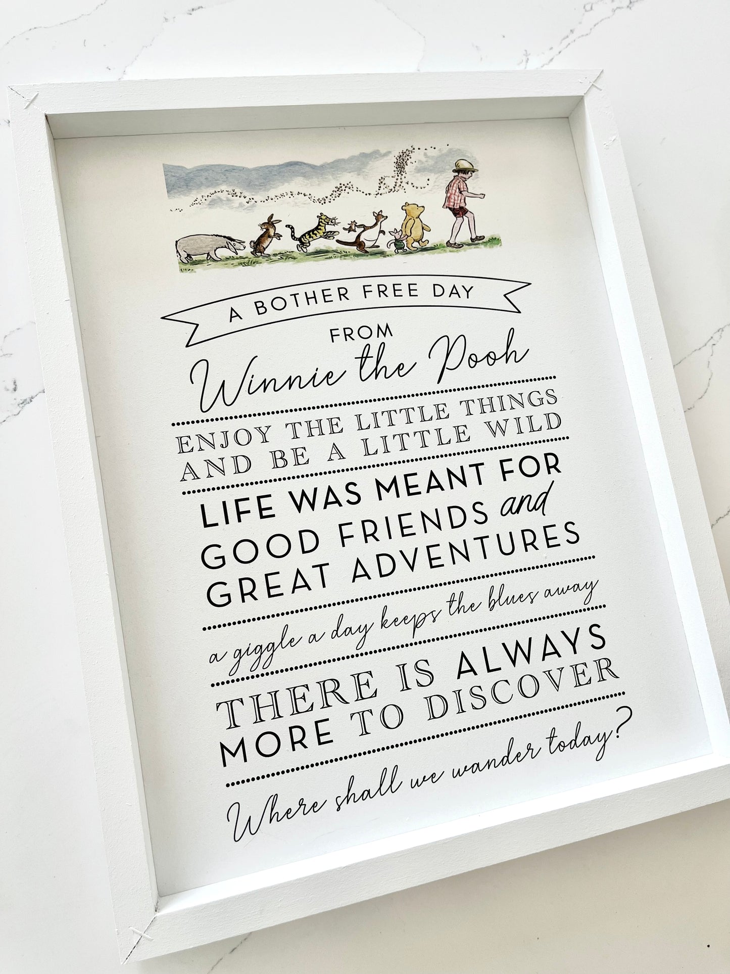 Winnie the Pooh Sign
