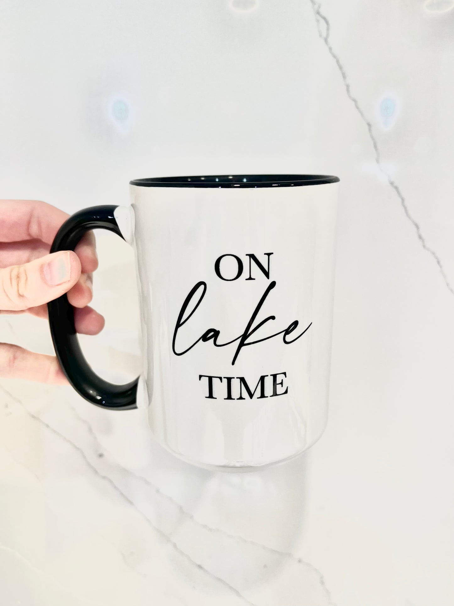 On Lake Time Mug