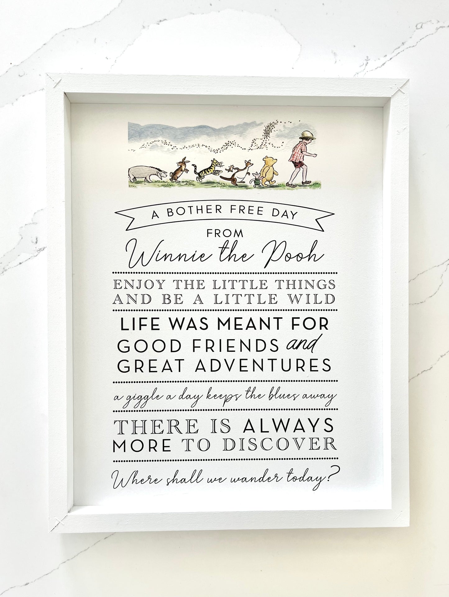Winnie the Pooh Sign