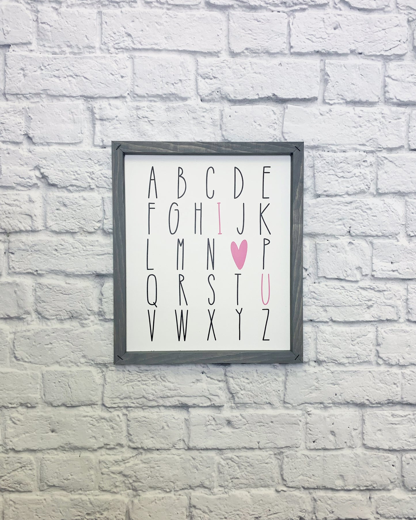 Alphabet Sign