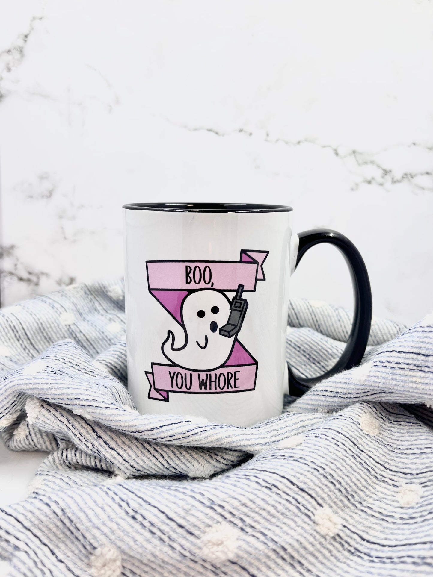 Boo, You Whore Mug