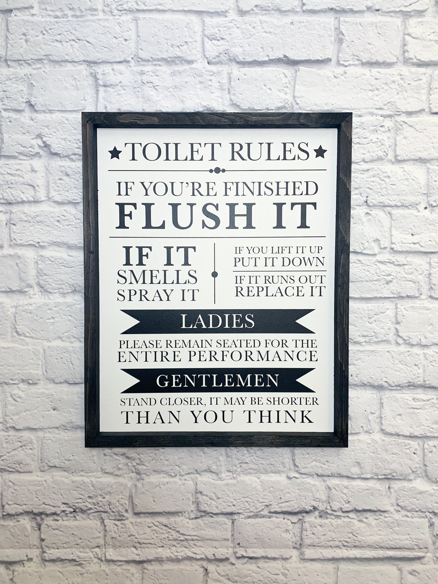 Toilet Rules