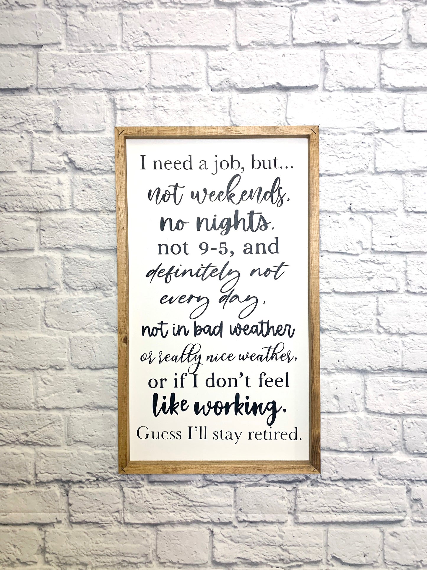 Retirement Sign