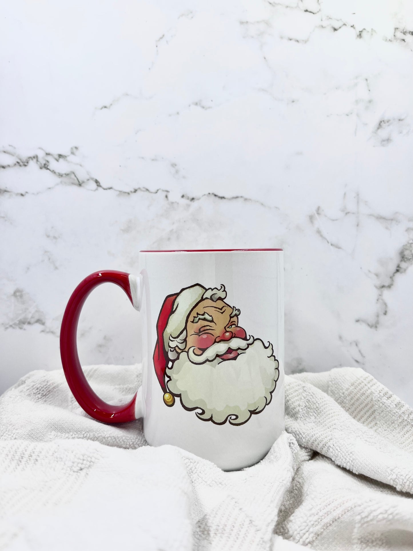 Vintage Santa Mug