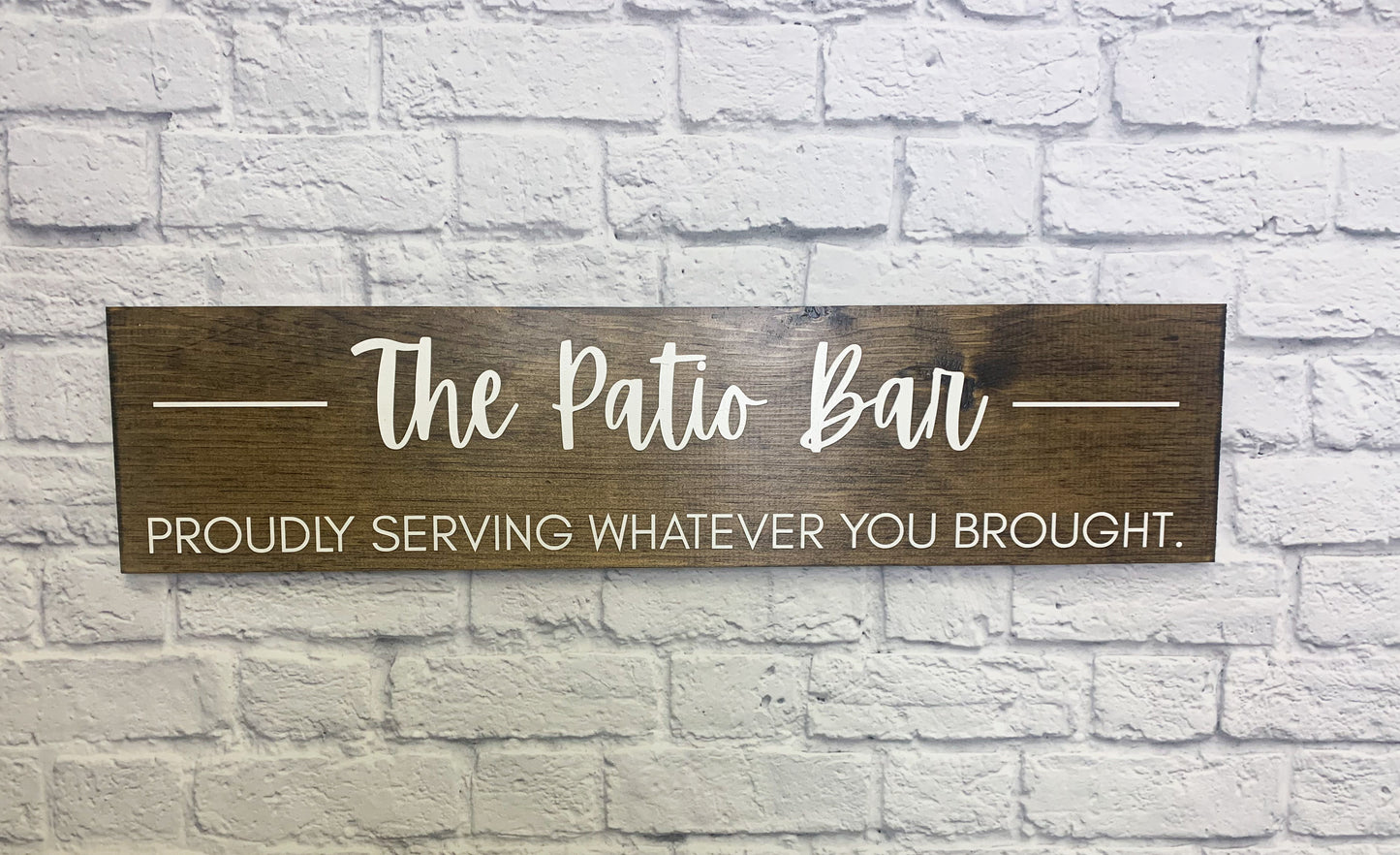 Outdoor Bar Signs