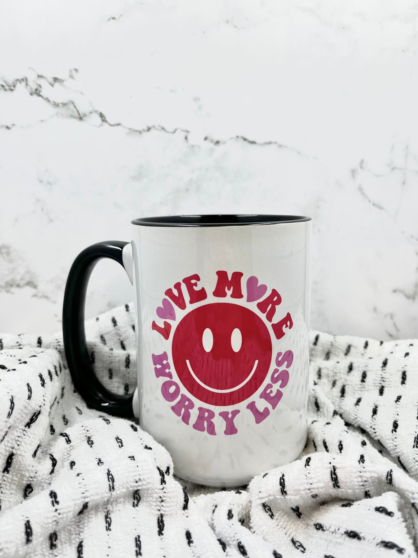 Love More Worry Less Mug