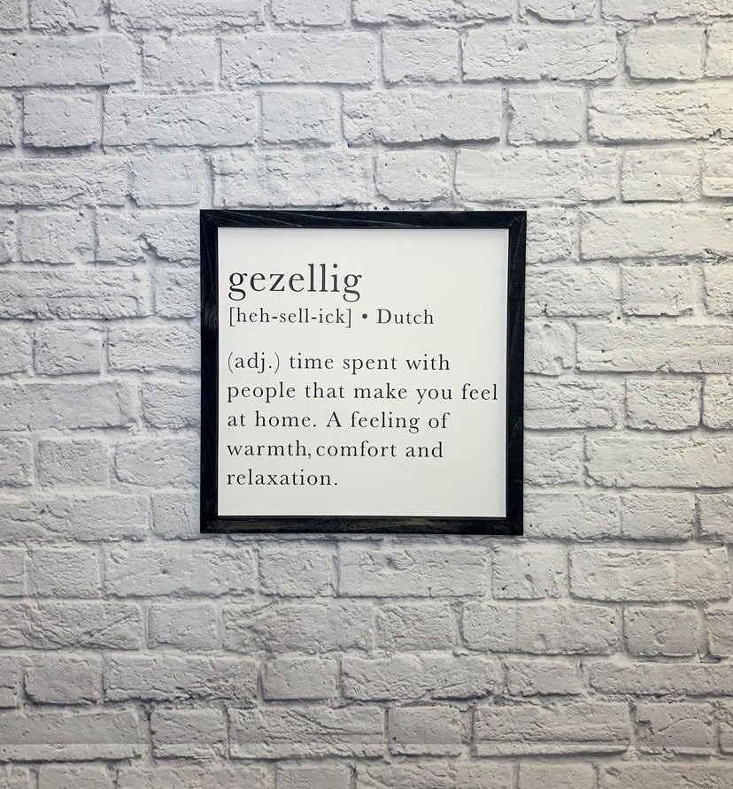 Gezzellig