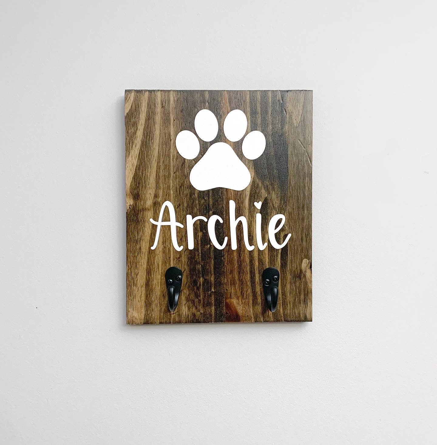 Custom Dog Leash Holder