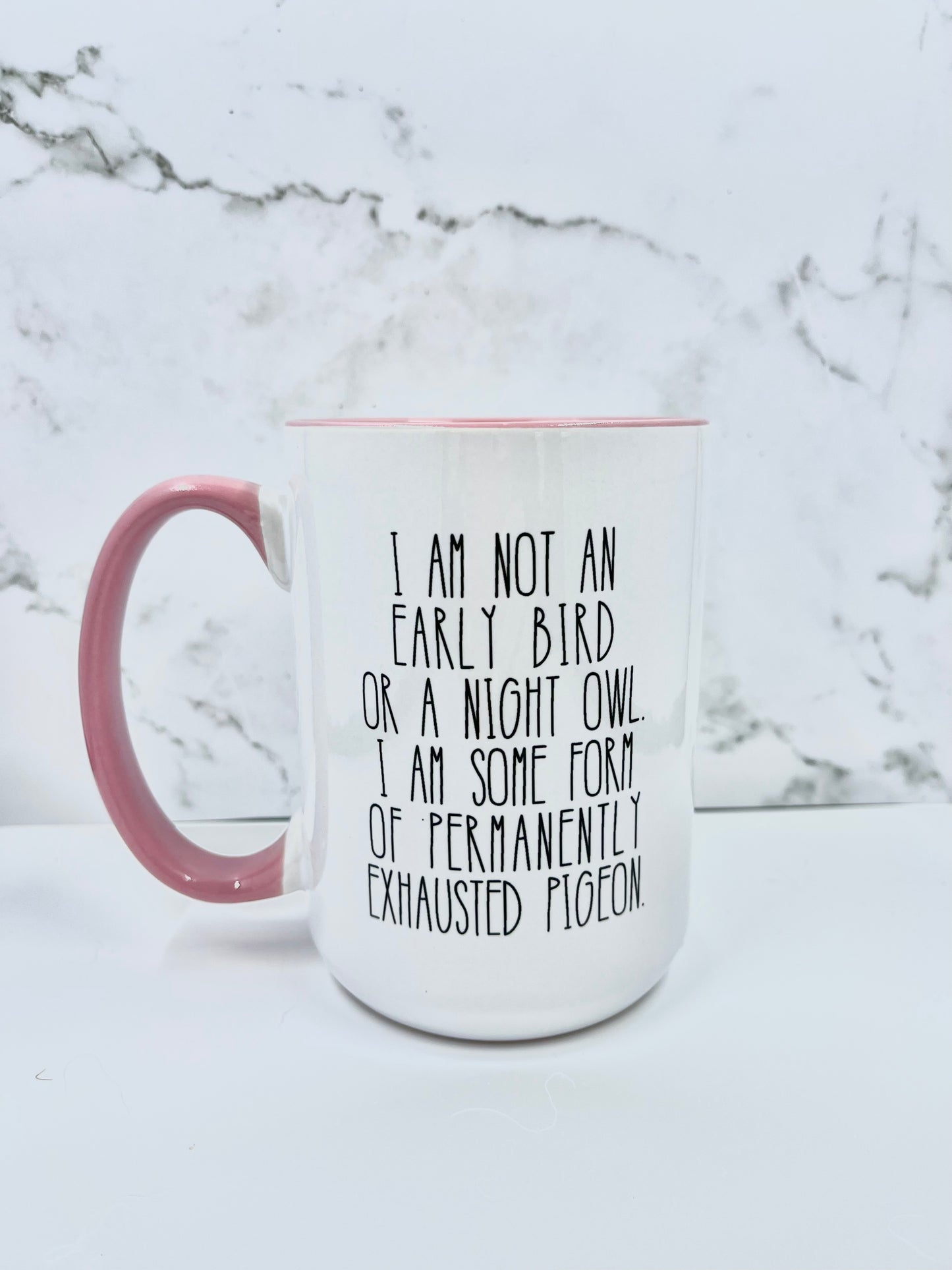 Exhausted Pigeon Mug