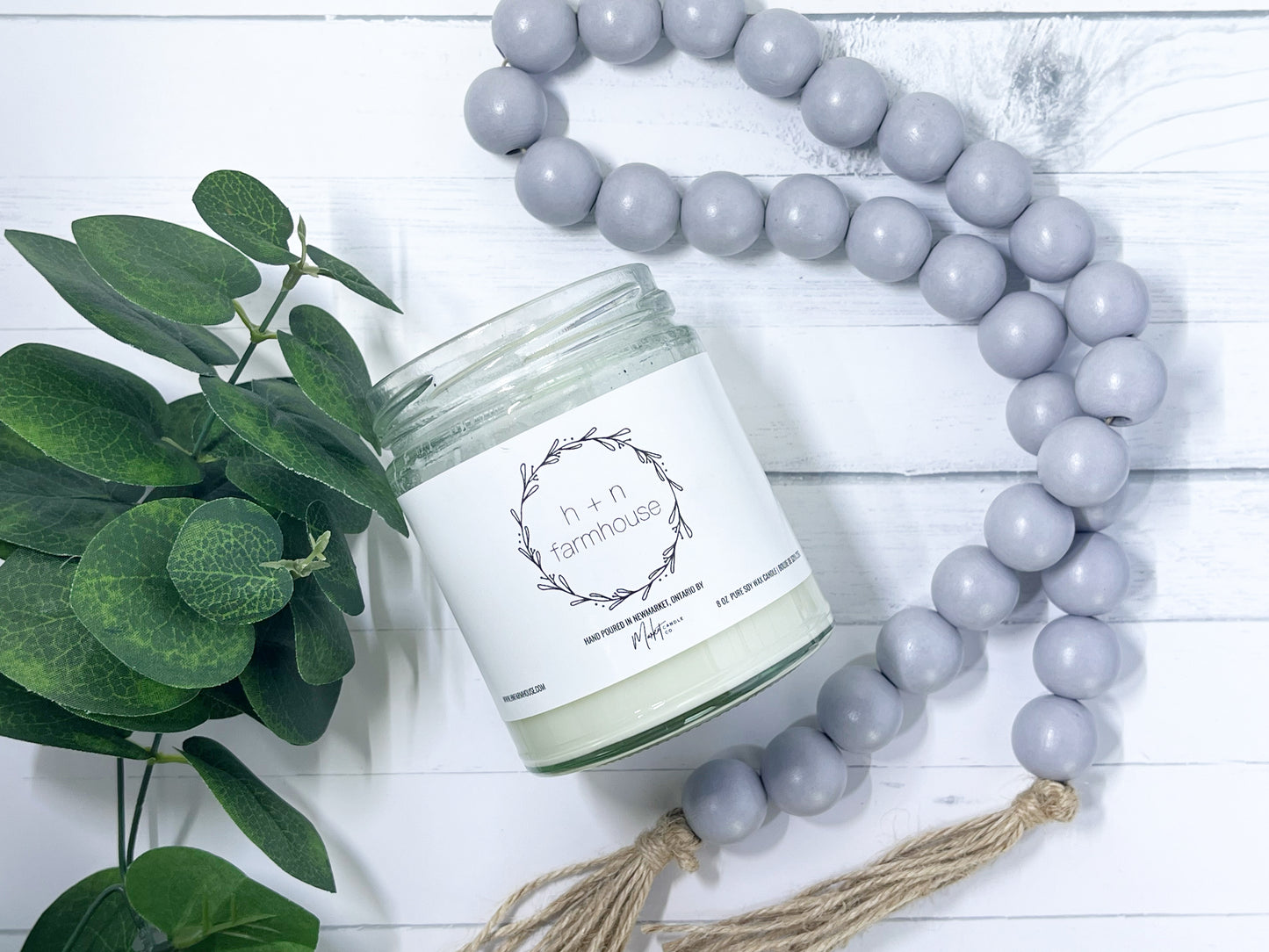 H+N Farmhouse Candle