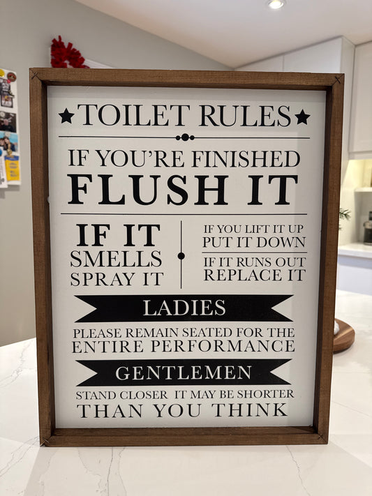 Toilet Rules