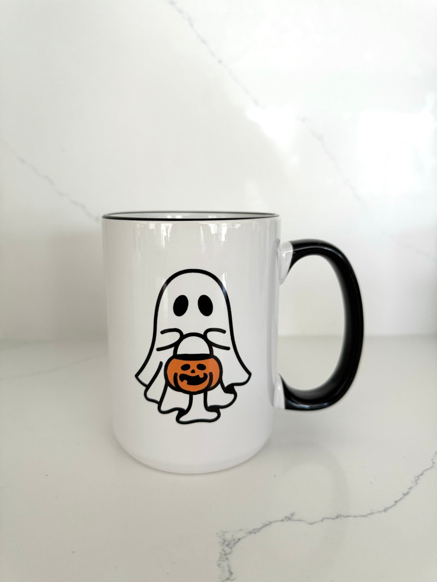 Trick or Treat Ghost Mug