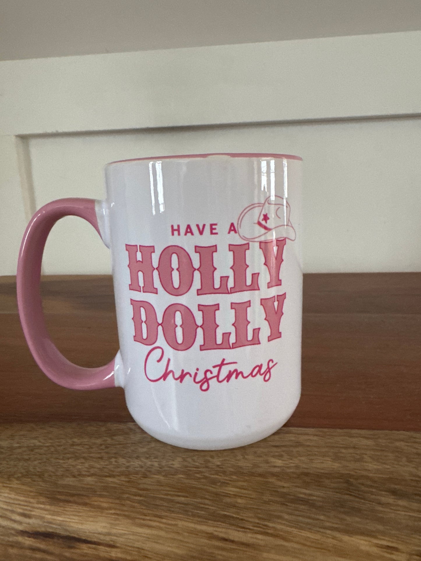 Holly Dolly Christmas Mug