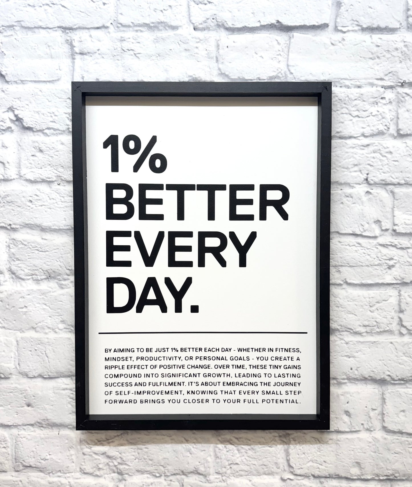 1% Better Every Day