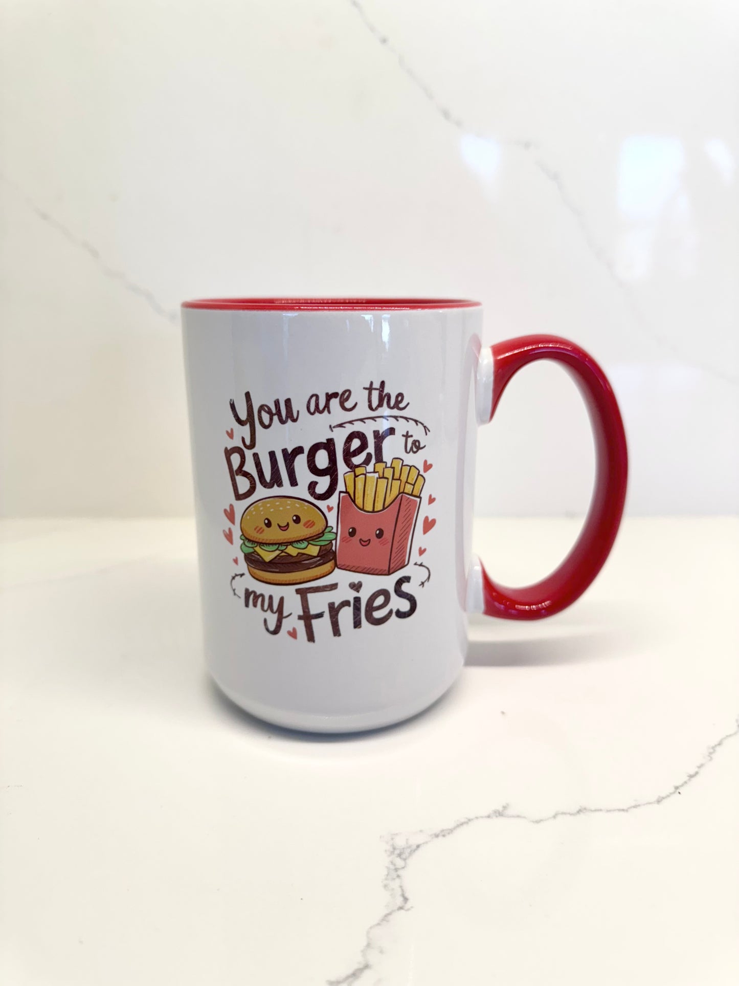 Burger to my Fries Mug