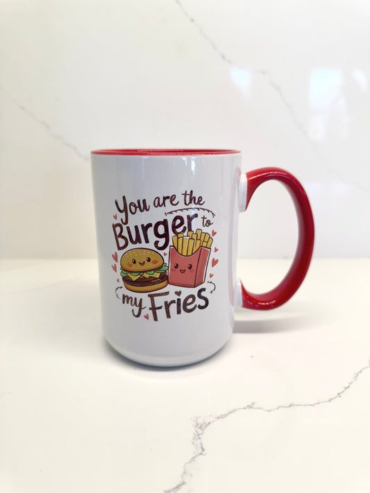 Burger to my Fries Mug