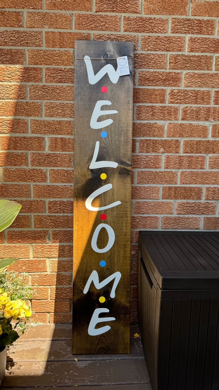 Friends Porch Sign