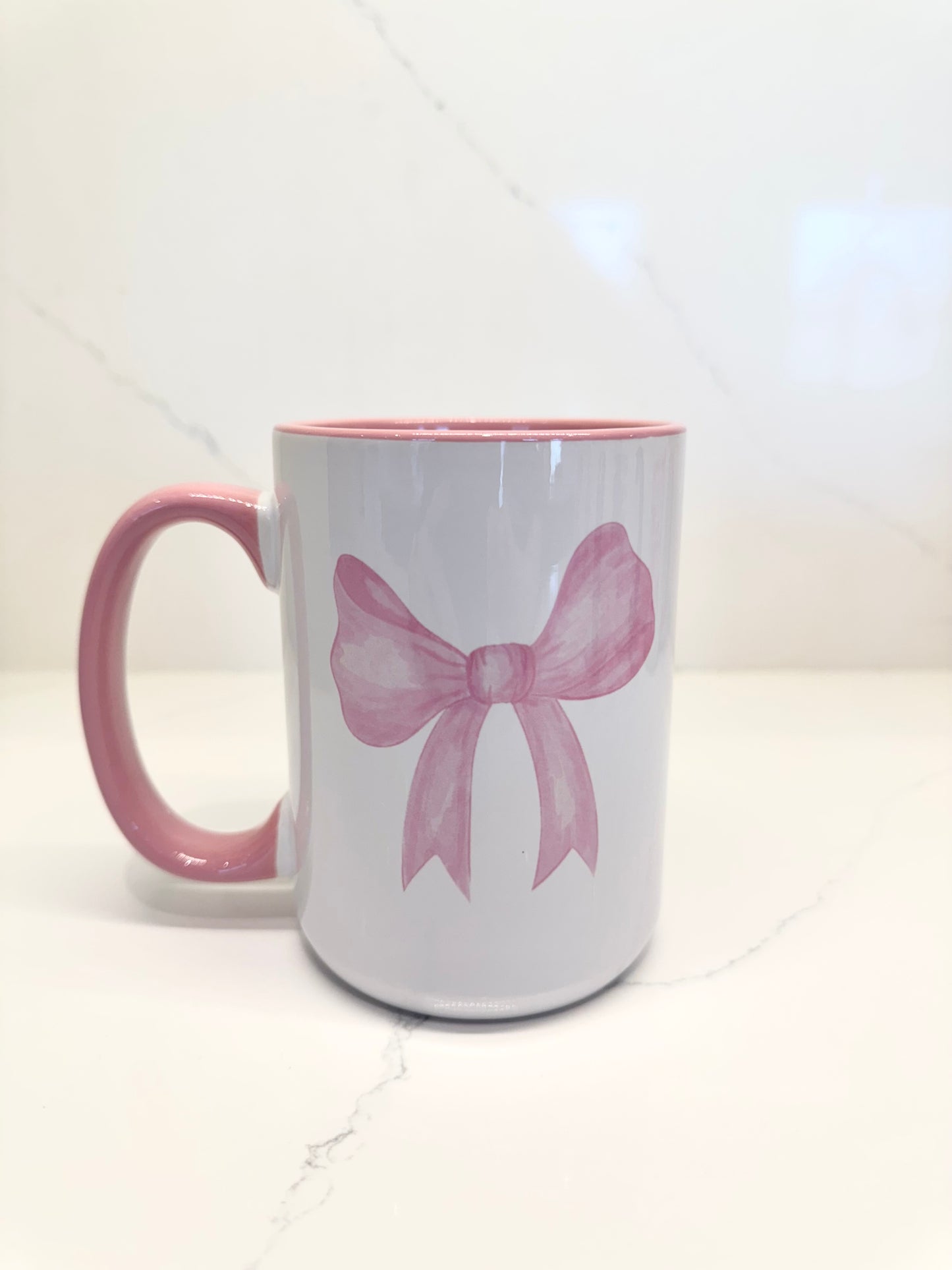 Pink Bow Mug