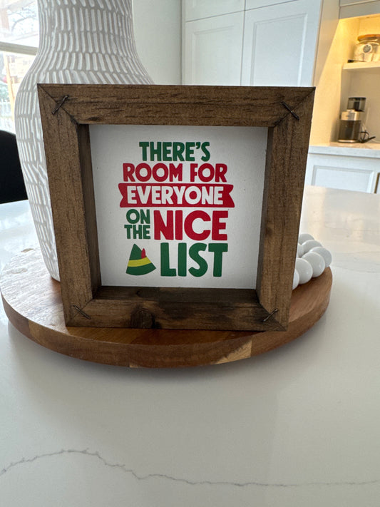 Nice list Mini