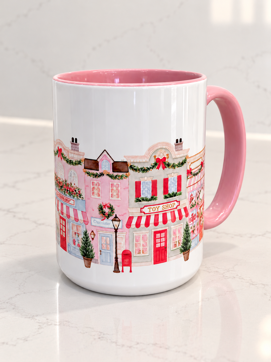 Whimsy Village Christmas Mug
