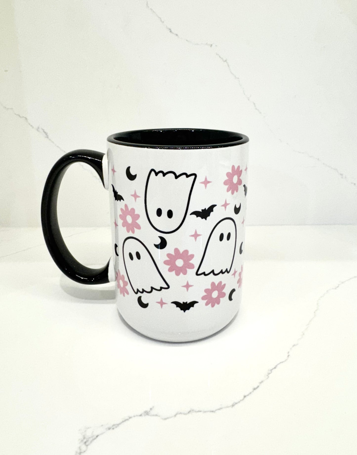 Ghosts with Flowers Mug