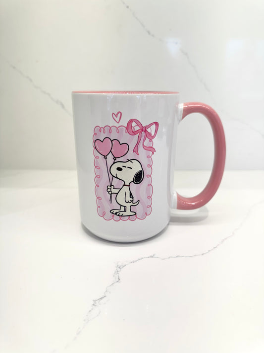 Snoopy Love Mug