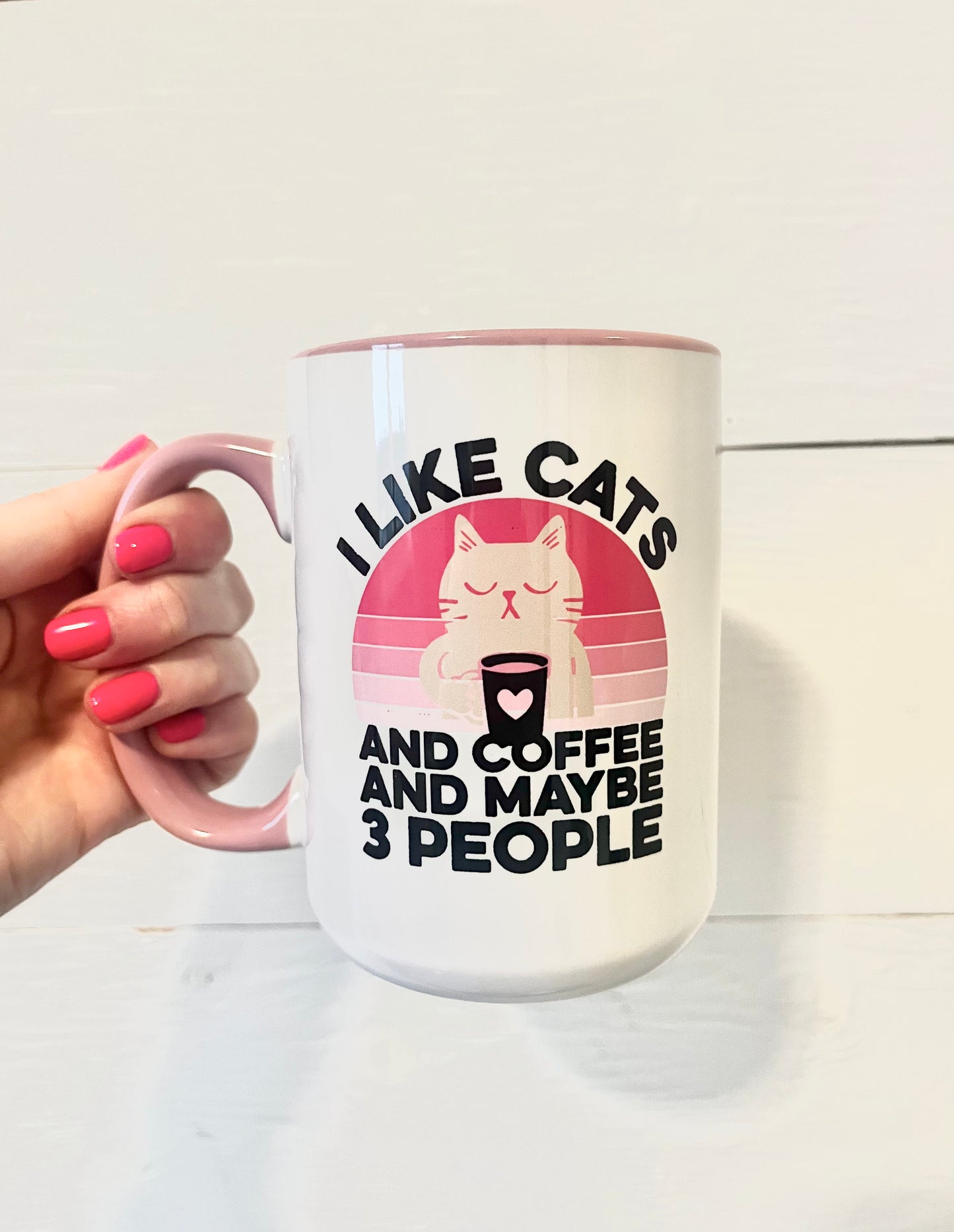 I Like Cats, Coffee &... Mug