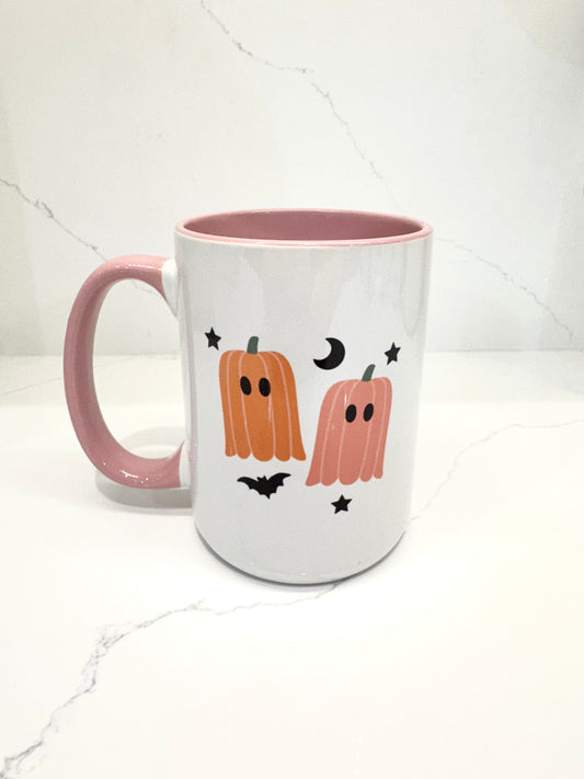 Pumpkin Ghosts Mug