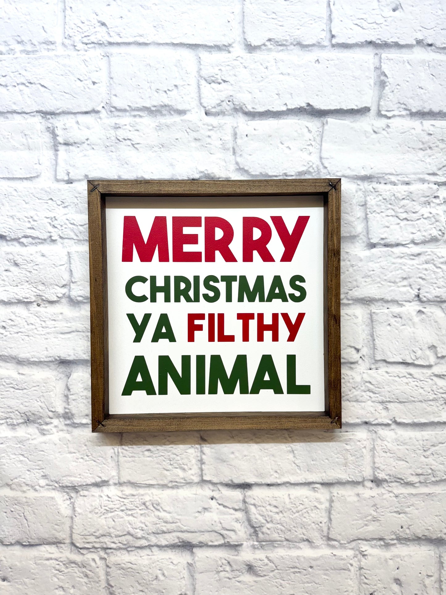 Merry Christmas (ya filthy animal)