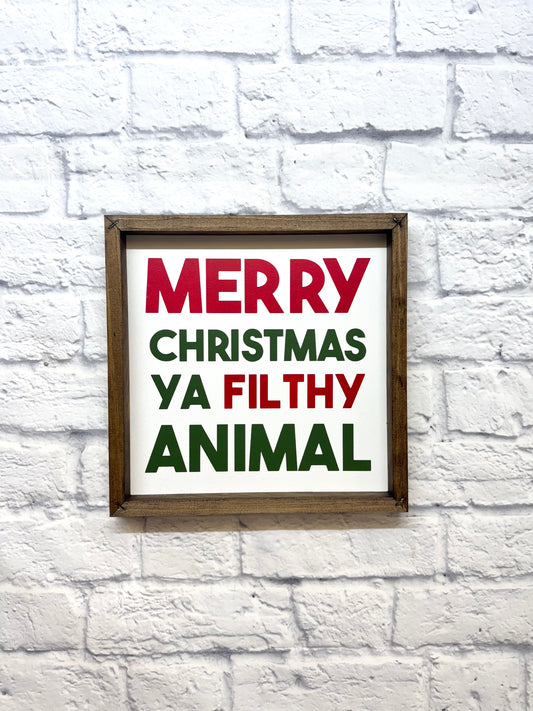 Merry Christmas (ya filthy animal)