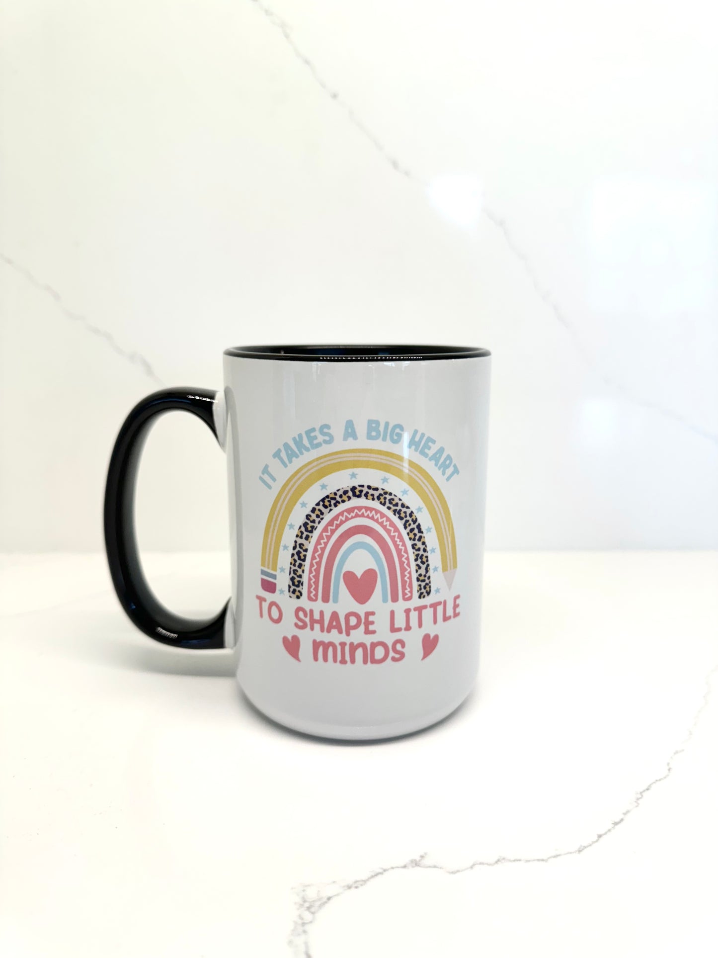 Big Hearts Rainbow Mug