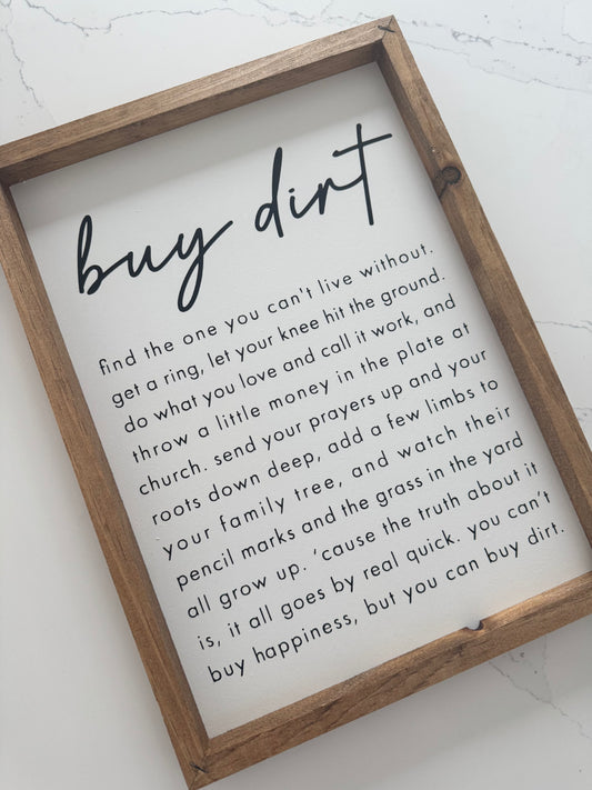 Buy Dirt