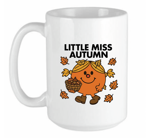 Little Miss Autumn Mug