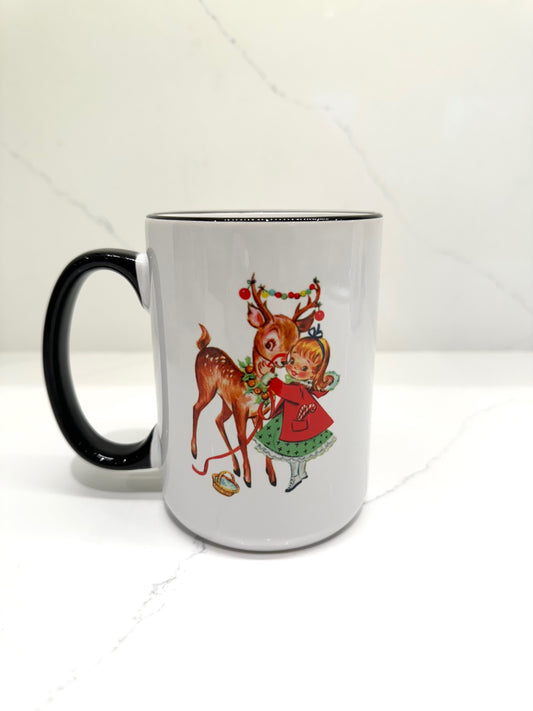 Vintage Christmas Mug