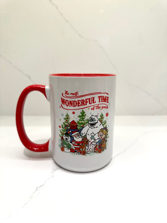 Classic Characters Most Wonderful Time Mug