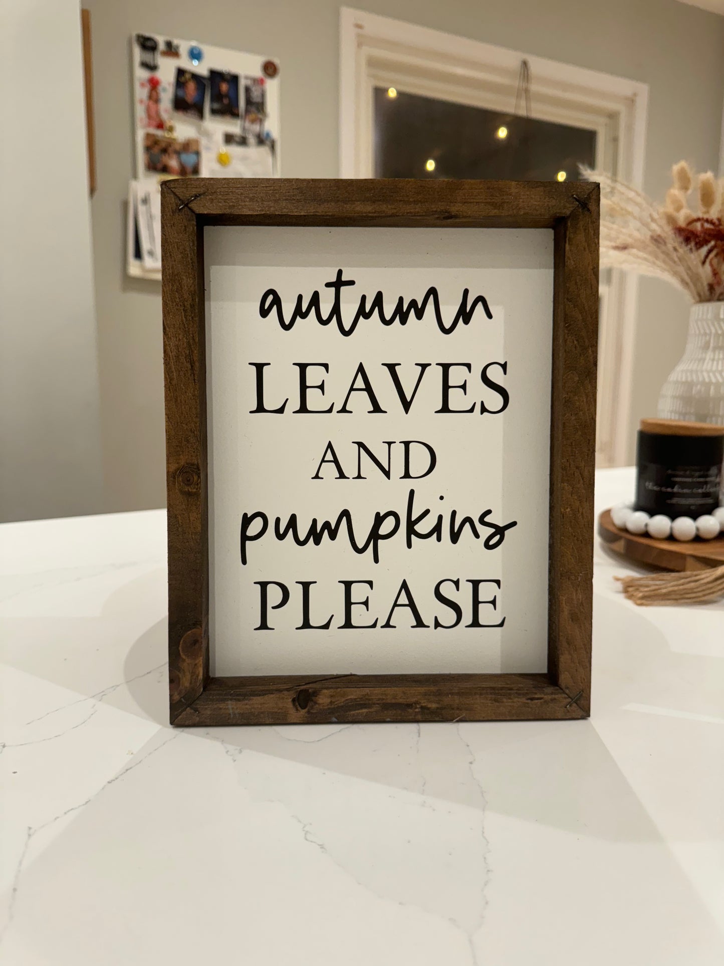 Autumn Leaves & Pumpkins Please