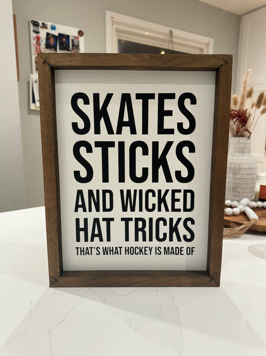 Skates, Sticks & Hat Tricks