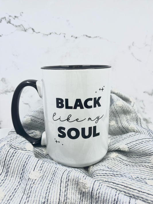 Black Like my Soul Mug