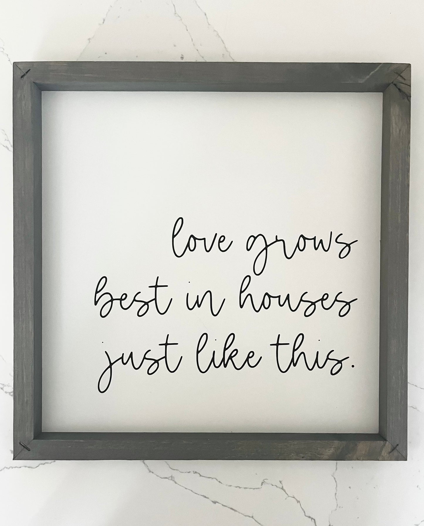 Love Grows Best...