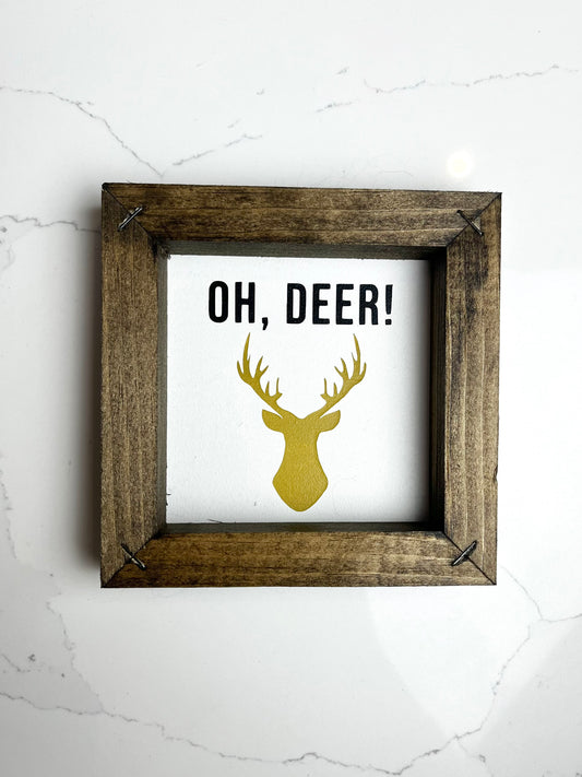 Oh, deer! Mini