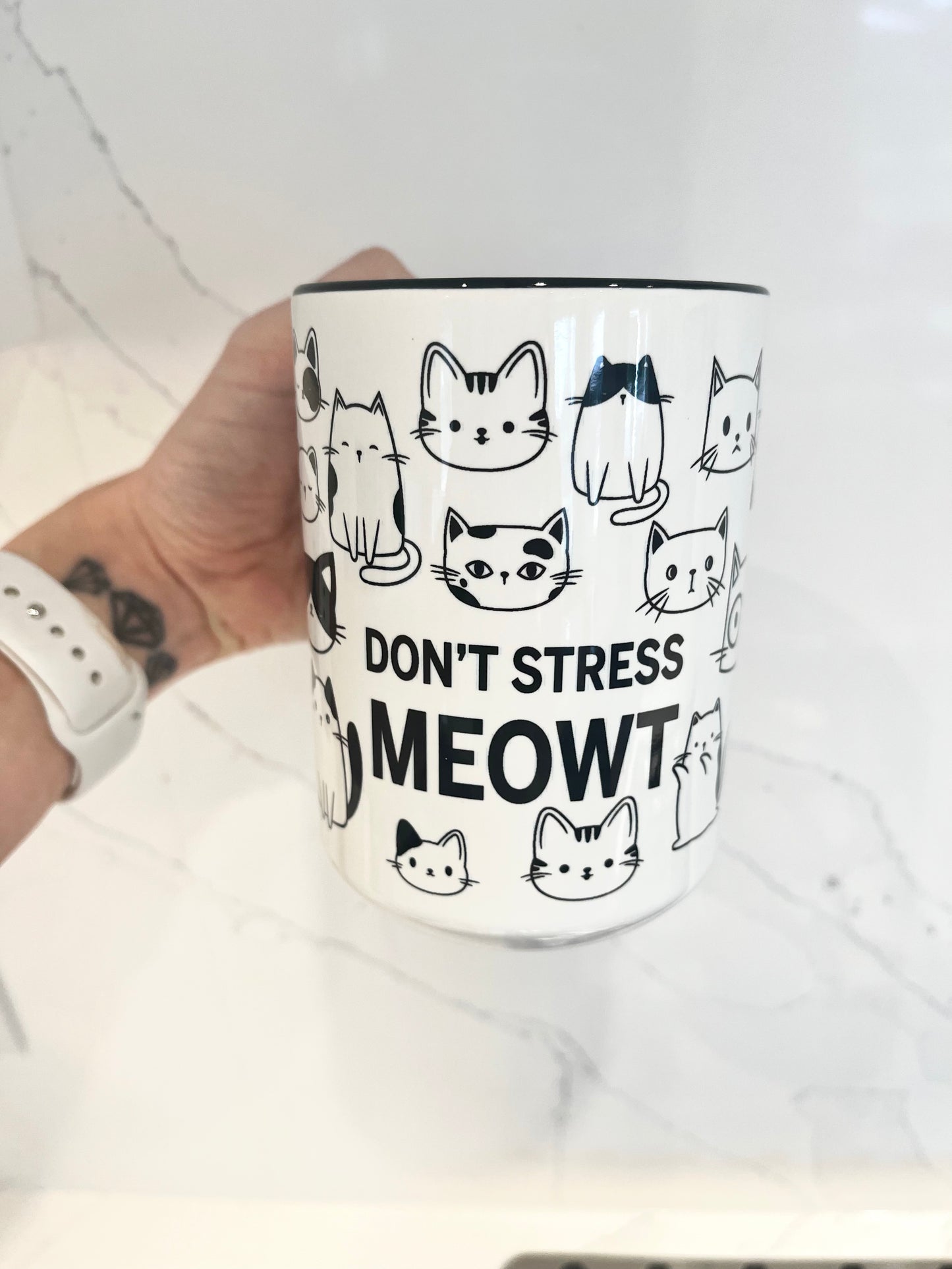 Don’t Stress Meowt Mug
