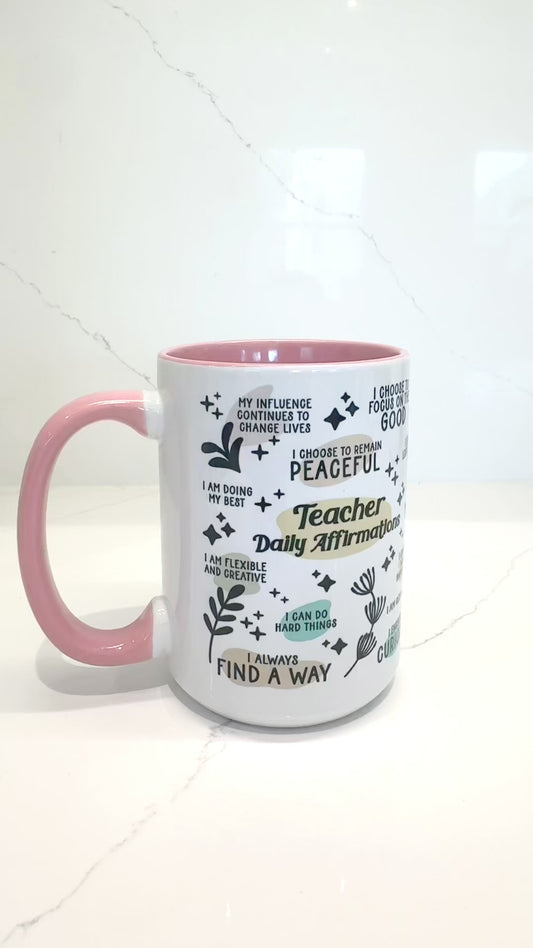 Teacher Affirmation Mug