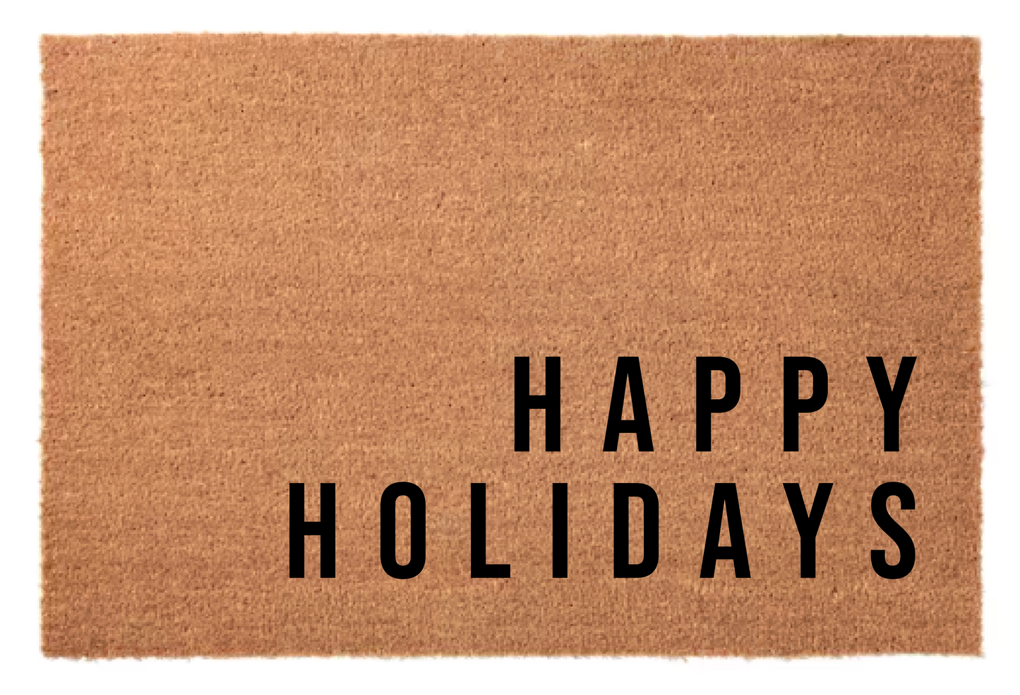 Happy Holidays Doormat