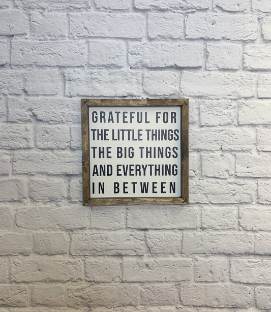 Grateful Sign