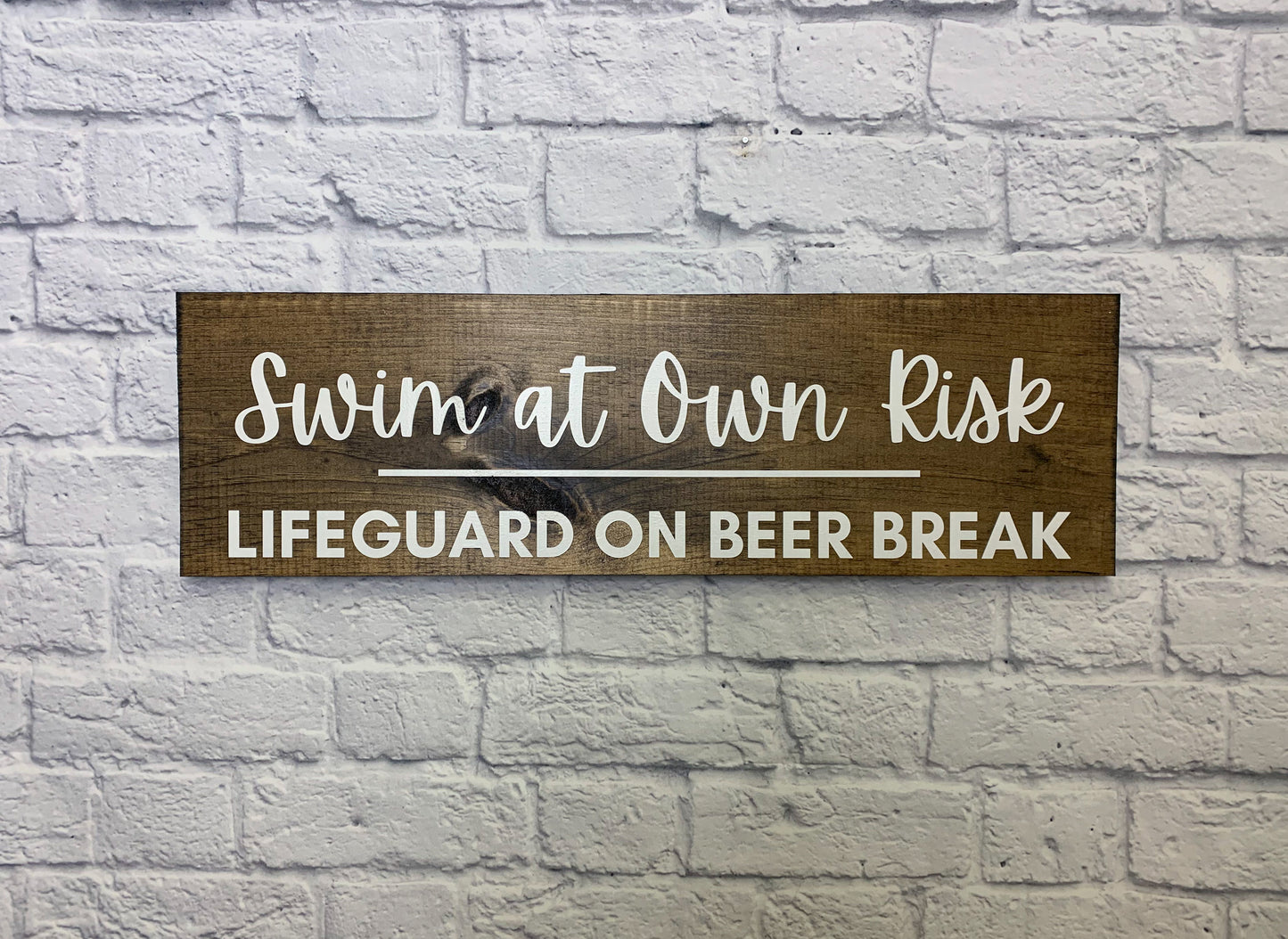 Swim at Own Risk