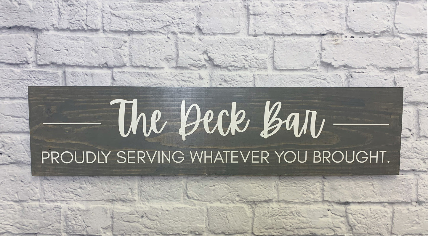 Outdoor Bar Signs